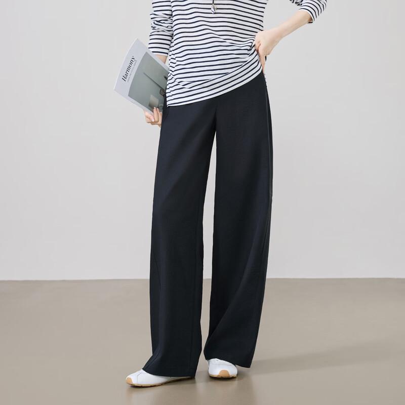 

ESE-Y Women s Sun-Protective Wrinkle-Free High-Waist Wide-Leg Pants 26 Regular (163-170cm)