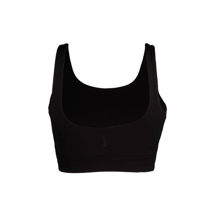 Nike Yoga Luxe Cropped Tank Top Women Tops Black CQ8966-010