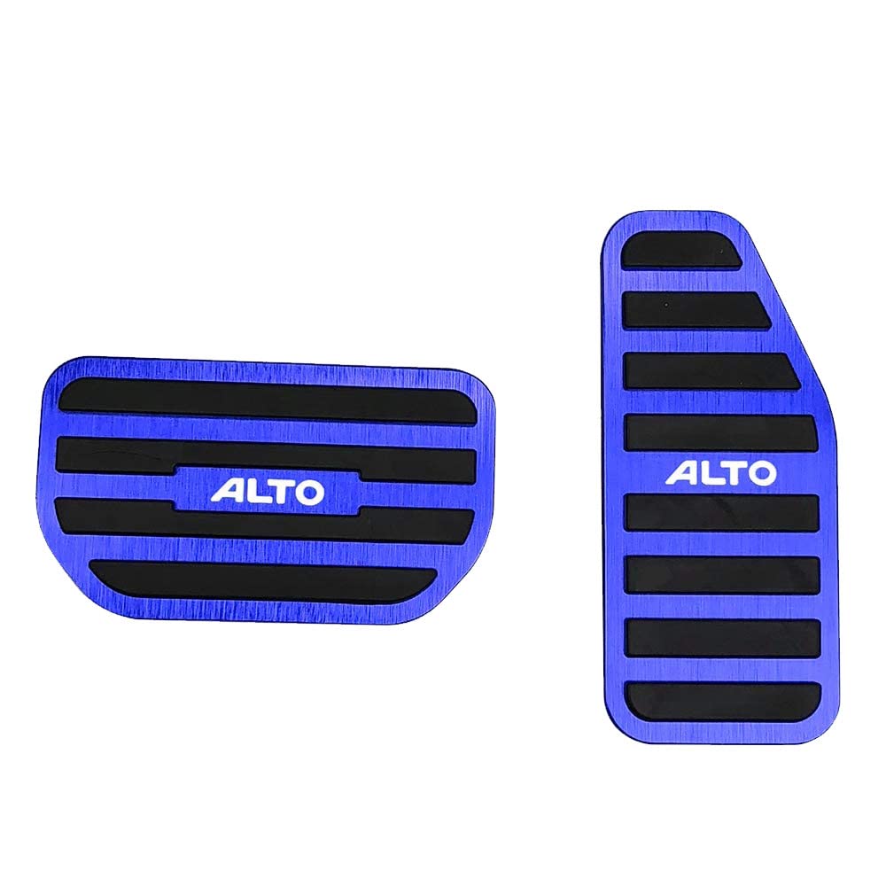 

BOYOUS Suzuki Alto Turbo Alto HE33S Алюминиевые Педали Кастом Тормоз и Газ и Комплект [Последняя Модель] Alto, RS, MH36S, Lapin, Накладки, Без Инструментов, синий