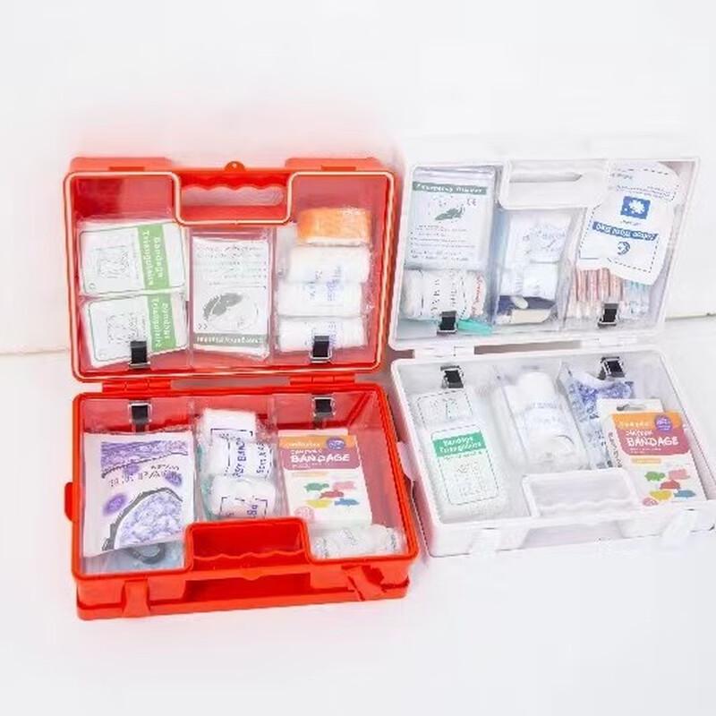 XunJian ABS Wall-Mounted First Aid Kit 25 person