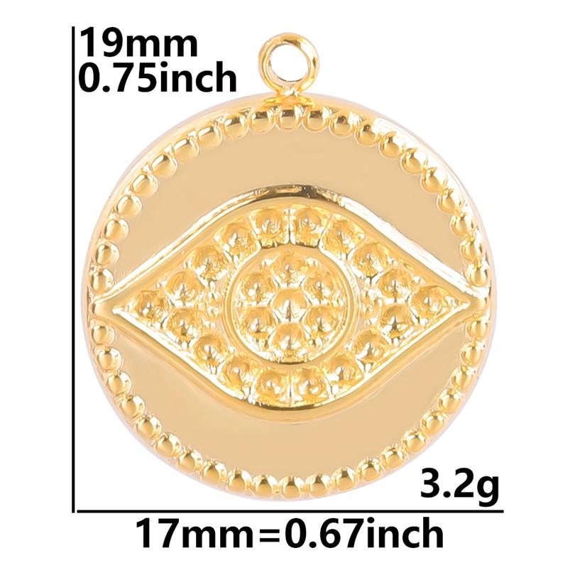 6pcs Sun Moon Stainless Steel Charms For Jewelry Making Bulk Flower Pendant Charm Gold Color Breloque Acier Inoxydable Pendant