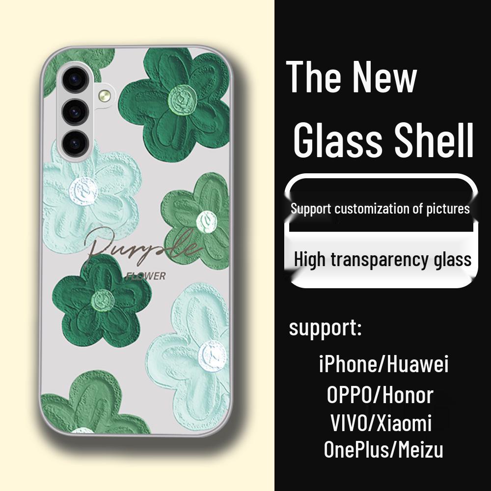 

Чехол для телефона Samsung S25+ с жидким стеклом и цветами, Galaxy S24 Ultra, Пиковый синий Galaxy S20