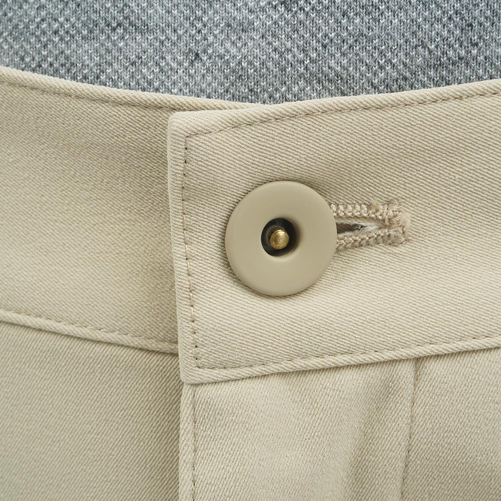 Admiral Golf Men's 2-Way Stretch Basic Straight PT Golf Pants, Beige