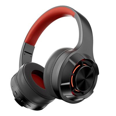 Bluetooth Earphones On Headphones with Active Noise Cancellation Function, Wireless Earphones with Microphone for Home,Office,Mobile Phone, PC, Etc,