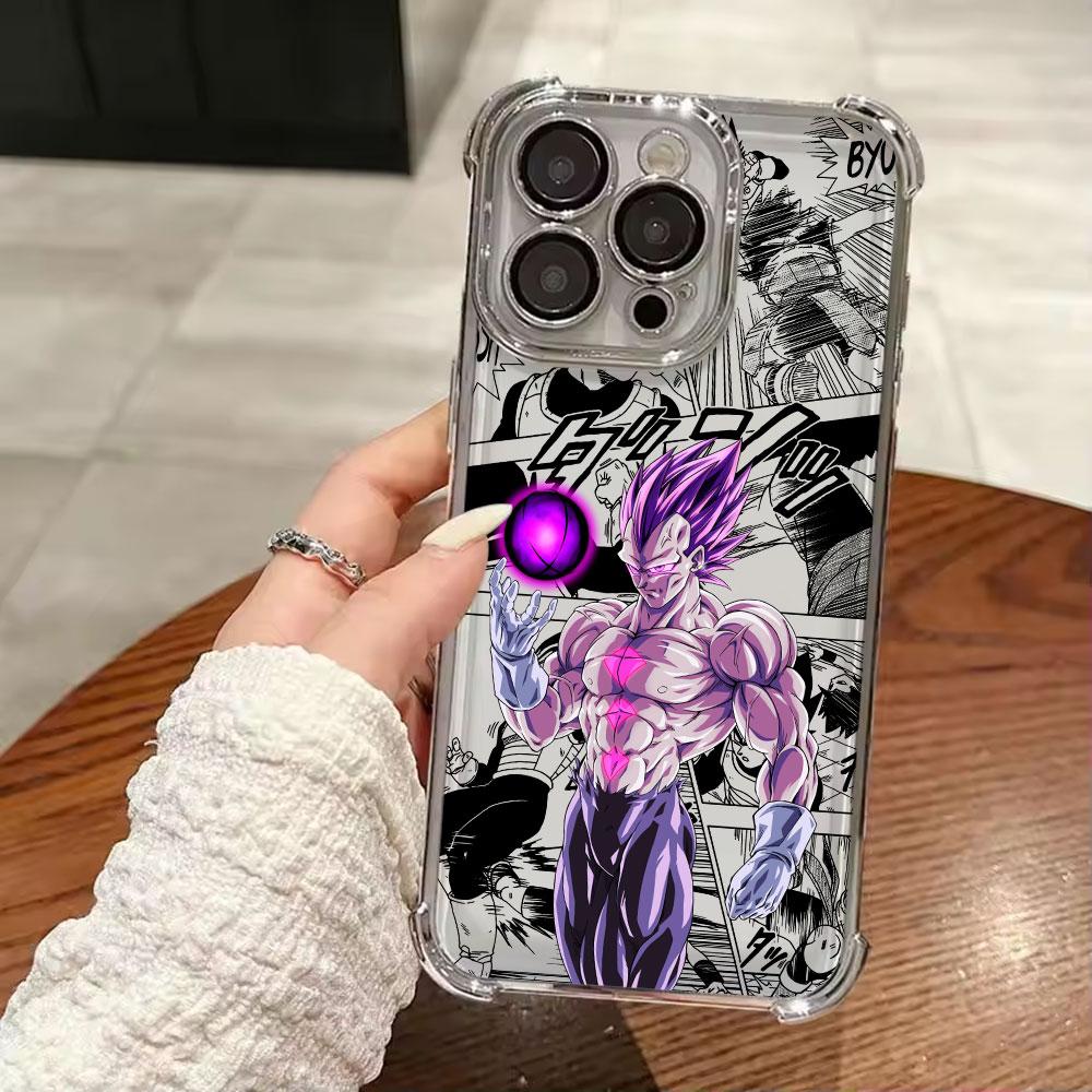 Japanese Anime D-Dragon Balls Funda For iPhone 17 Pro 16 15 14 13 12 11 Pro Max Case 17 Plus 17E 16E 17Air Silicone Phone Cover