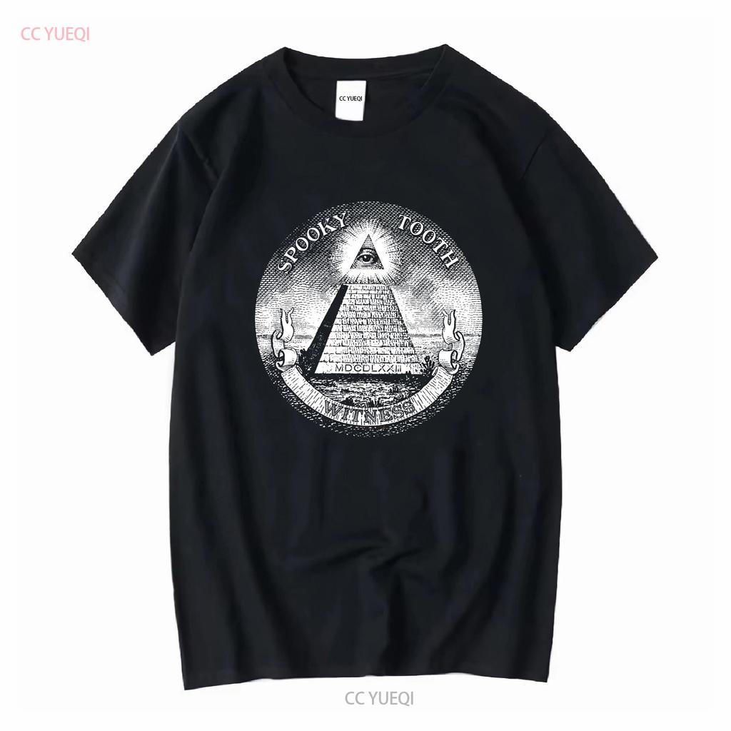New Popular Spooky Tooth Witness English Music Vintage T Shirt S 4XL vintage Washed fashion Soft Unisex Comfortable homme