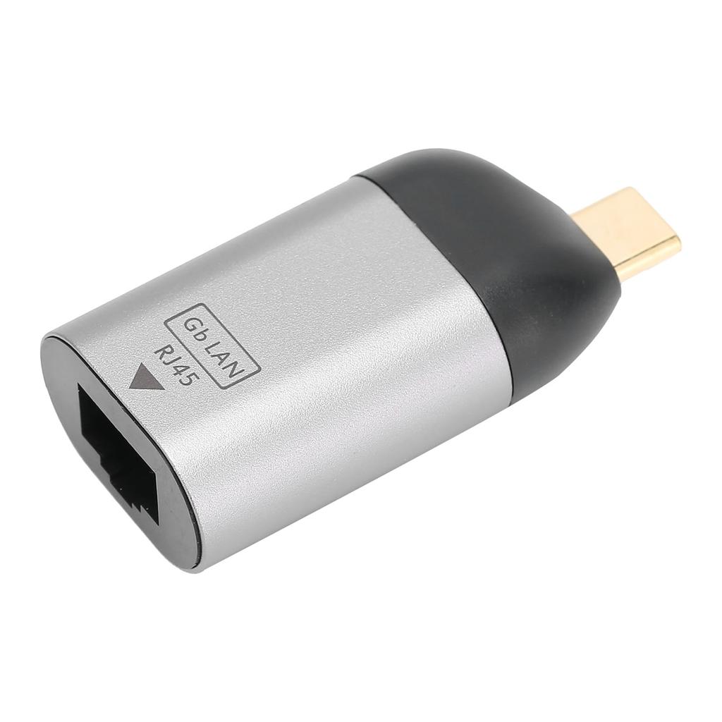 Ethernet Port Adapter TypeC to RJ45 Network Converter Computer External Hardware