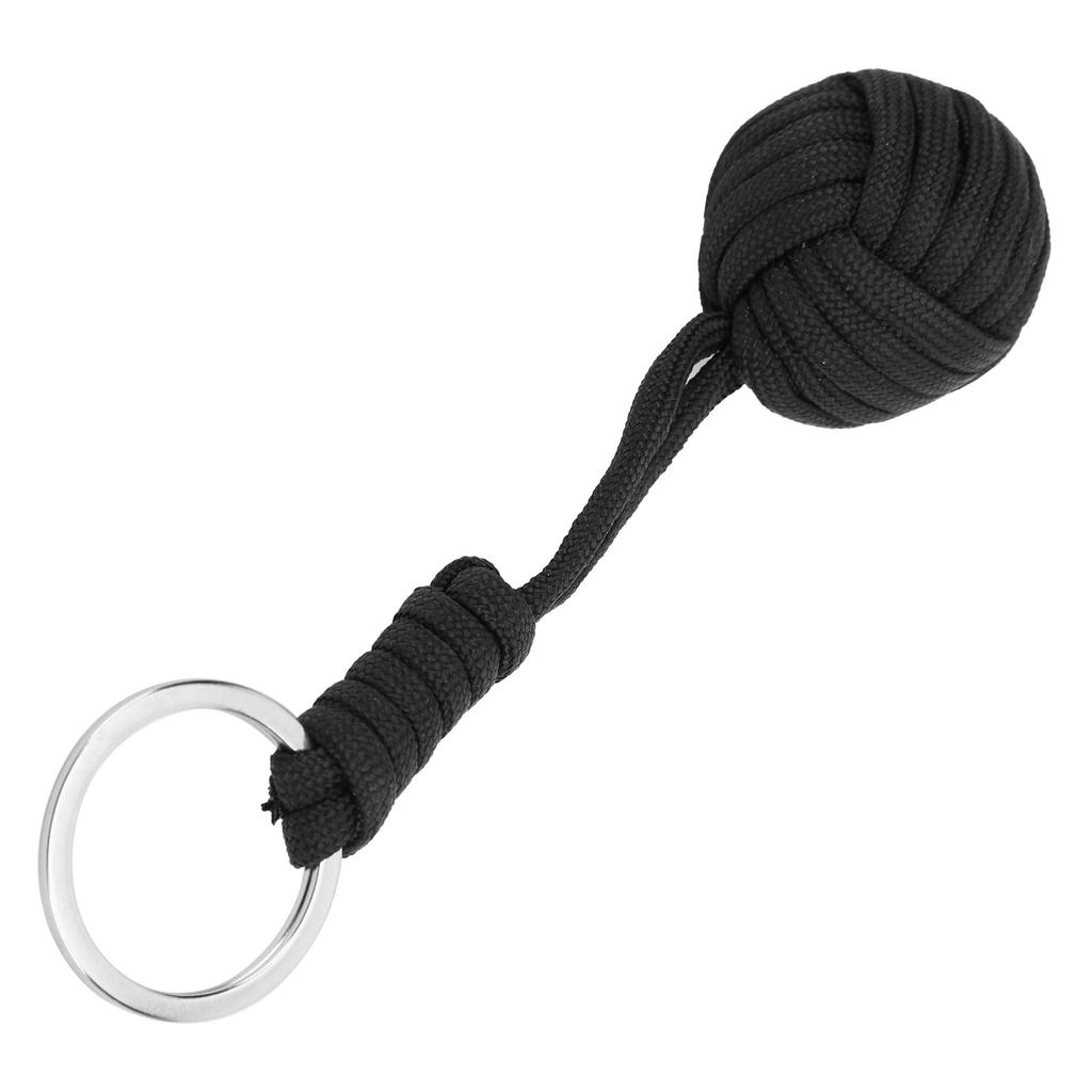 Hanging Self‑Defense Parachute Cord Survival Key Chain Weaving Knot