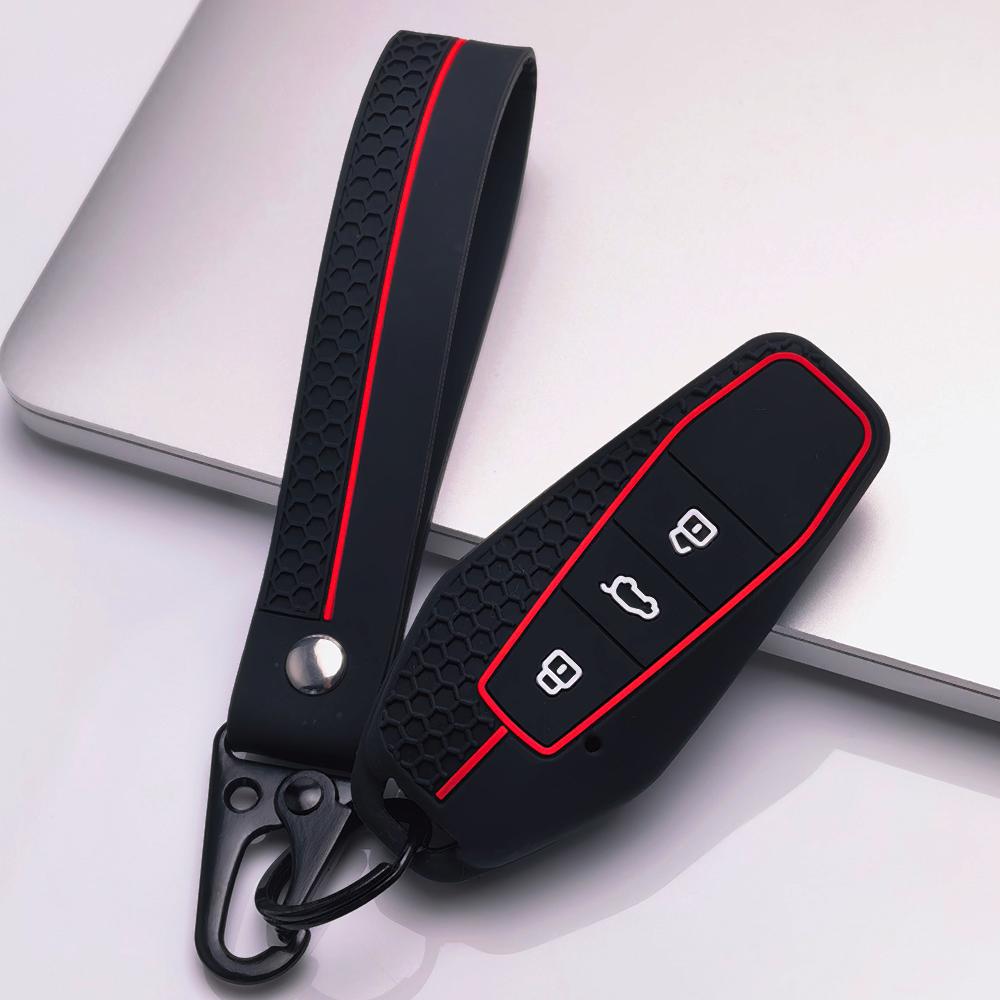 Copri Portachiavi per Chery GT iCAR Shuxiangjia EQ7 AIQAR EQ5 EQ3 con Portachiavi Superficie Antigraffio Struttura Antiurto Texture Morbida al Tatto