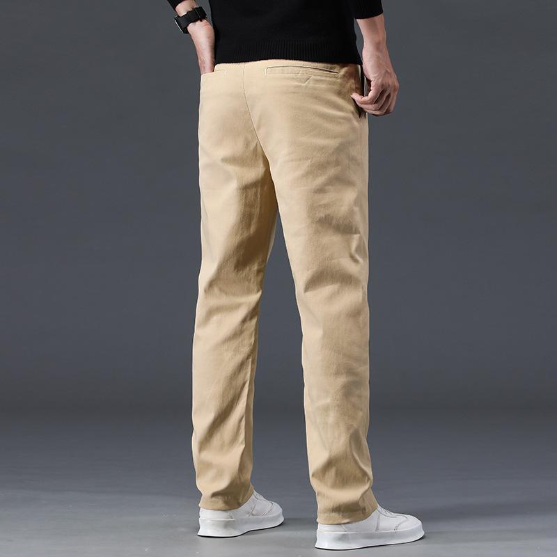 Men's Casual Pants Loose Straight Length Pants Fall Wear Versatile Korean Style Trend Spring and Autumn Season