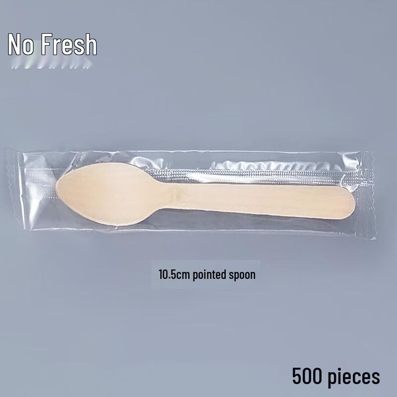 NuoXian Disposable Bamboo Pointed Spoons