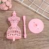 1pc Doll Girls Mannequin Fantasy Display Holder Dress Clothes Gown Hollow Hanger Stand Rack Holder for Dolls