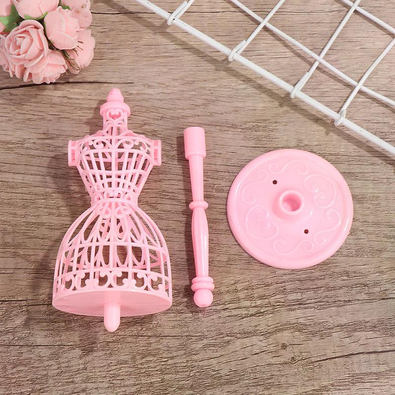 1pc Doll Girls Mannequin Fantasy Display Holder Dress Clothes Gown Hollow Hanger Stand Rack Holder for Dolls