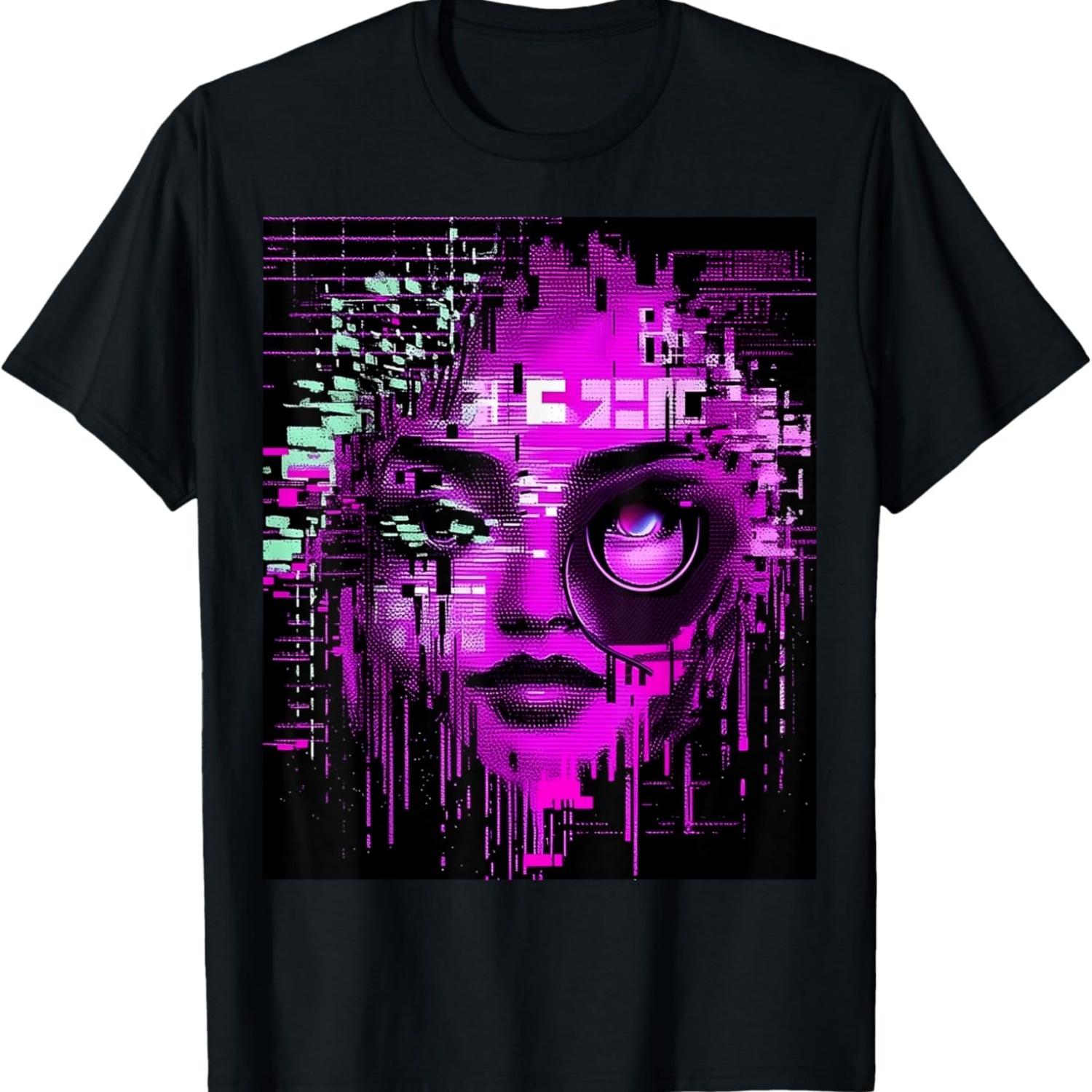 Unleash Your Inner E-Girl with This Fashion Trendy Design T-Shirt S чёрный