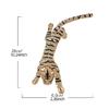 Unique Designs Evening Brooch Jewelry Luxurious Rhinestones Tigers Brooch Adornment for Social Event and Daily Wear