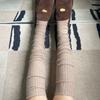 Keep Warm Long Tight Socks Pure Cotton Calf Socks Y2K Boot Socks  Fall Winter