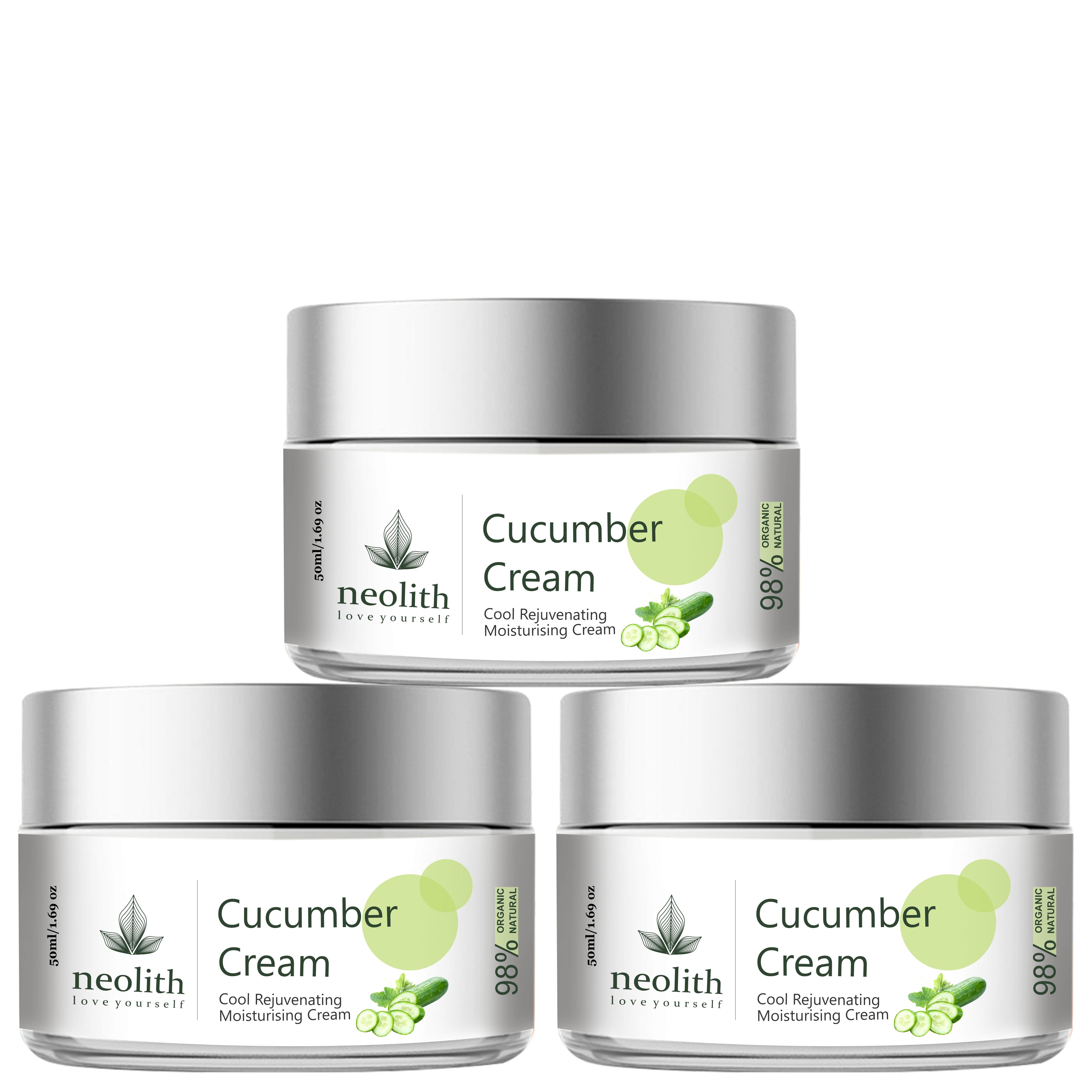 Успокаивающий гель-крем Neolith Cucumber || Нежирный — фото 5