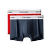 Calvin Klein Modern Attraction Solid Color Anti-Chafing Boxer Shorts 2-Pack Men underwear NB1086-CBZ