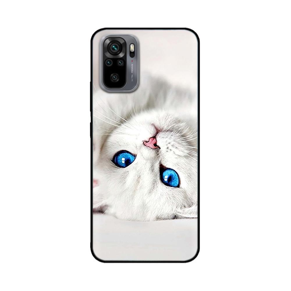 Custodia per Xiaomi Redmi Note 10 Custodia Note 10S Silicone Morbido TPU Fundas Cover per Redmi Note 10 Pro Versione Globale Paraurti per Telefono