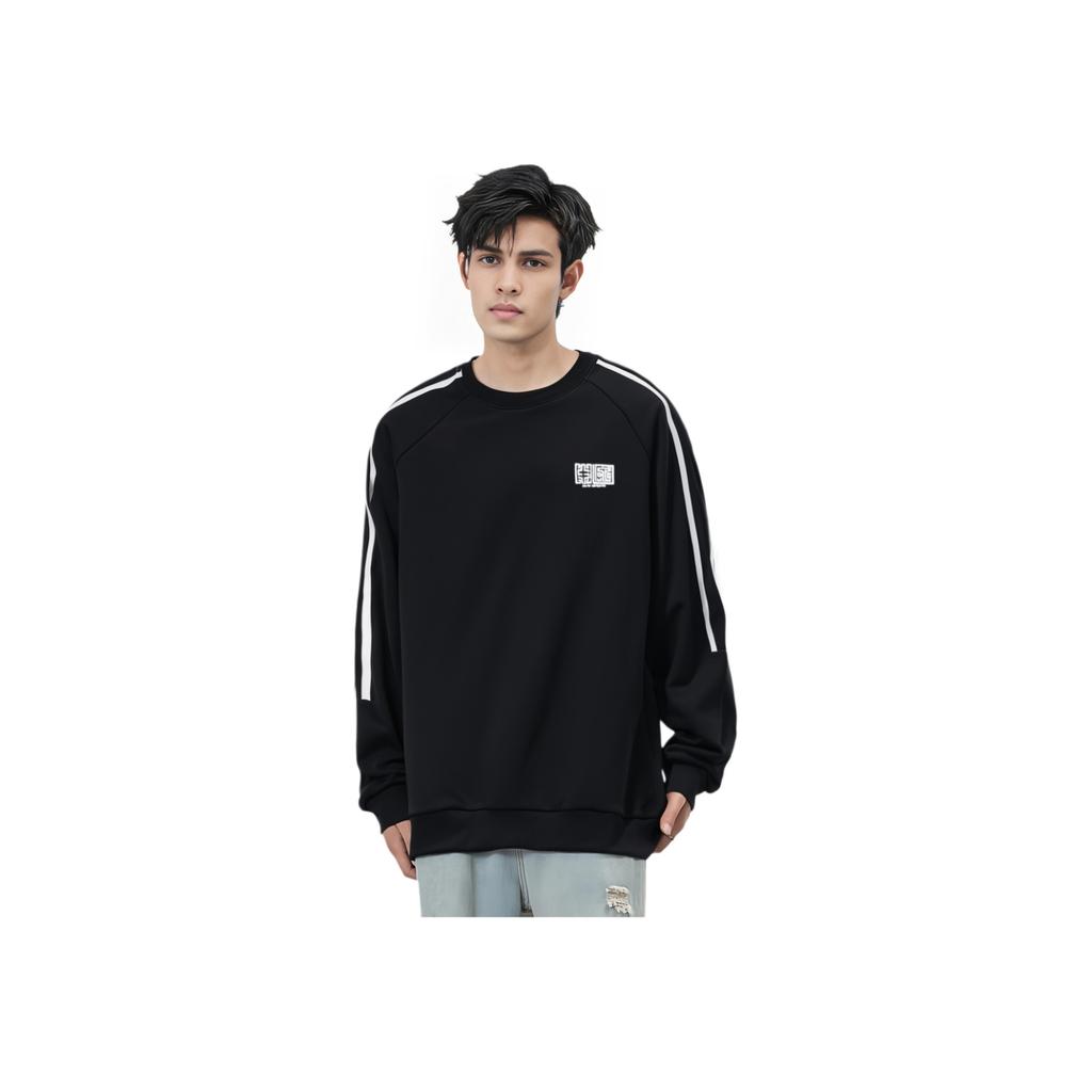 Anta Lifestyle Series Loose Sports Casual Comfortable Hoodie Unisex Hoodies Black 972438705-3