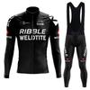 2026 White  Cycling Jersey Set Ribble Weldtite Cycling Clothing Autumn Men Road Bike Shirt Bicycle Tights Mtb Maillot Culotte
