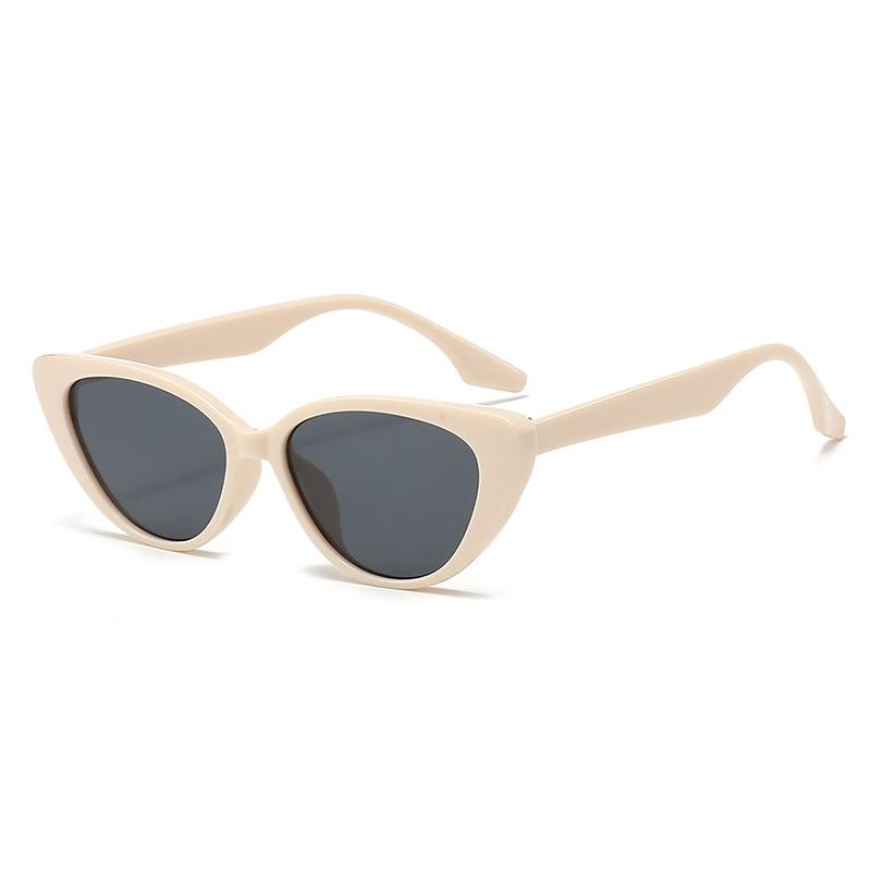 

2025 Women s Cat-Eye Retro Small Frame Sunglasses - Y2K Style, European & American Trend, High-End UV Protection