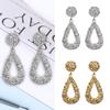 Elegant Charm Bohomian  Statement  Geometric Rectangle Drop Dangle Stud Earrings