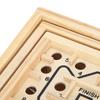 Wooden Maze Game Labyrinth Board Track Ball Puzzle Gaming Educational Toy