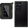 Careflection Premium Black 3D Tempered Glass Camera Protector Guard For Samsung Galaxy S21 Ultra
