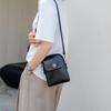 Leather Mobile Phone Bag Women's 2026 Spring and Summer New Simple Mini Bag Casual Trend Shoulder Messenger Bag Bag Bag