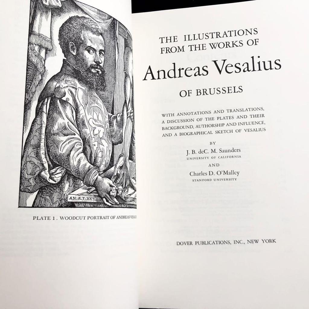 [USED] Andreas Vesalius Anatomical Illustrations, Illustrations from "Vesalius