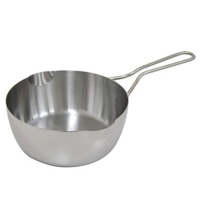 Urushiyama Metal Industry Yukihira Pot 18cm Useful for Various Cooking Lightweight Design and Easy Professional Gas and Induction Stainless Made In SG