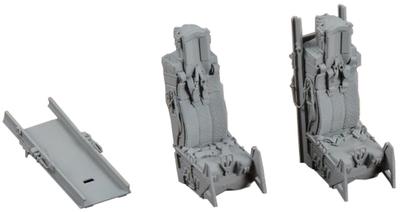 Minecraft Collection Late Model ACESII Ejection Seat 2 Pieces Plastic Model Parts MCC4827 1/48 F-16 Two-Seater (Airplane)