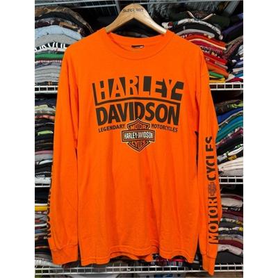 Harley-Davidson Elkhart IN Men's Long Sleeve Logo Shirt