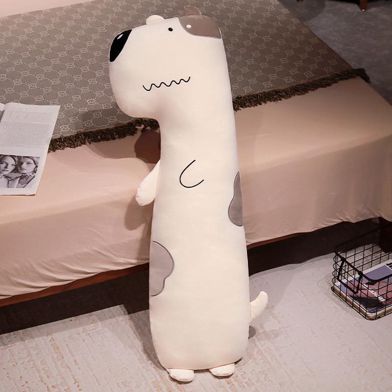 Creative Long Dog Plush Pillow Soft Stuffed Toys Cartoon Animal Puppy Doll Nap Sleep Hug Pillow Cushion Birthday Gift for Kids
