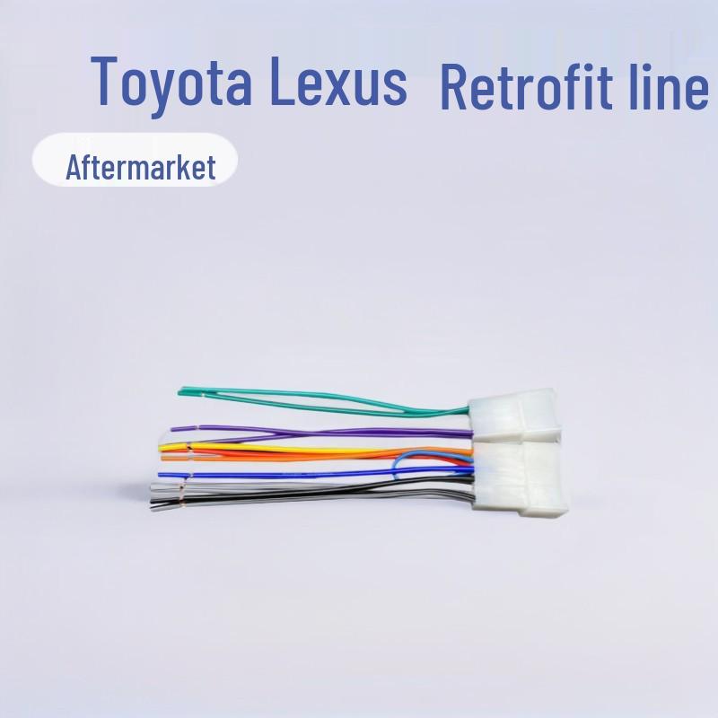 

Fits Toyota Lexus 1990-UP: Aftermarket Radio Harness Modification Yes