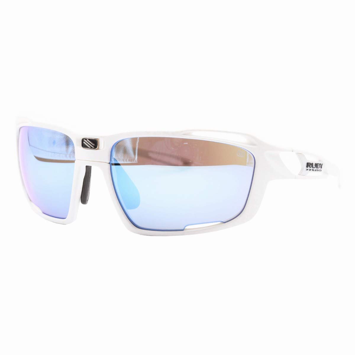 

RUDY PROJECT SINTRYX Sports Sunglasses for Road and White Carbon Frame with Ice Lenses Bikes, Cycling, Marathons, Jogging, Triathlons, Tennis,