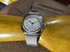 Military Watch Cushion Watch White Dial Gray Buckskin Nato Strap [M.R.M.W.]