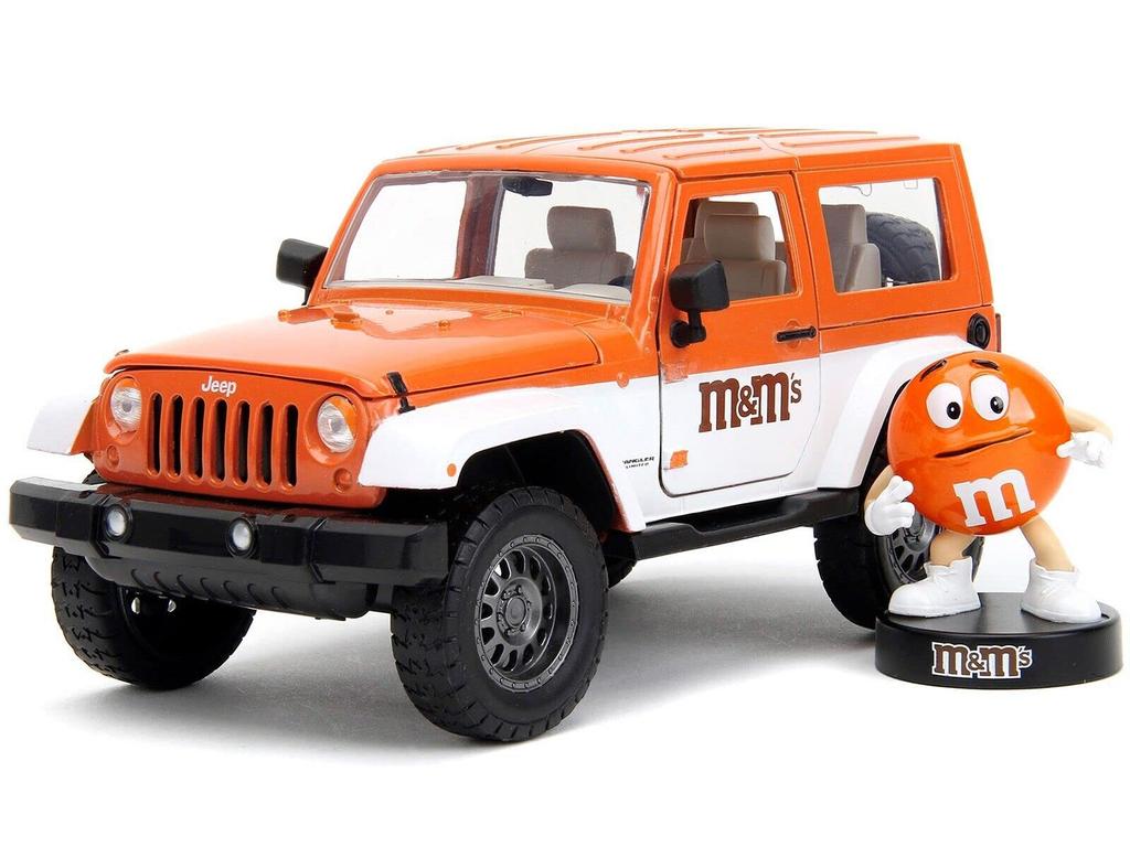 JADA TOYS M Orange Figure Jeep Wrangler 2017 JEEP WRANGLER M Orange 34401 1/24 & M’s & & M’s [Item]