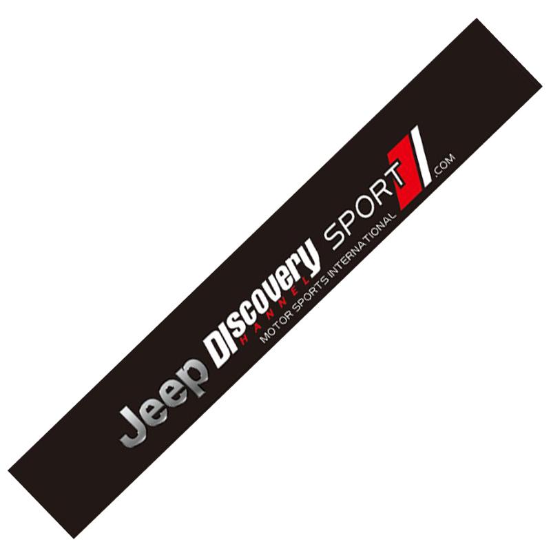 CNB1 1Pcs Car Sticker Front Windshield Decorative Decal For Jeep Grand Cherokee Wrangler JK Gladiator Compass Renegade Avenger Recon