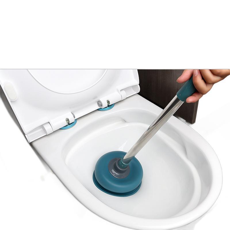 

Унитазный вантуз и инструмент для прочистки слива синий