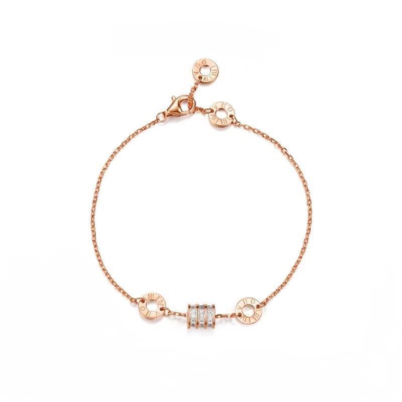 Logo Embossed Wisteria Bracelet - "Love At First Sight" Simple Charm