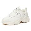 Anta Mesh, Synthetic Leather Cushioning Slip Resistant Abrasion Resistant Lightweight Low top Chunky Sneakers Women's 922048822-4