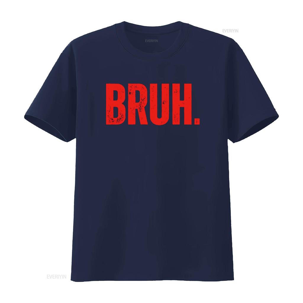 bruh shirt boys funny T for Brothers Shirtns Men vintage Washed designer clothes fashion Top For Everyday Wear Unisex