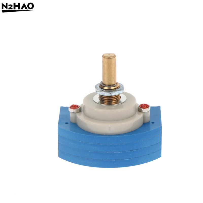 1/2PCS High End Copper Axis Band Switch Fan-Shaped Multi-Channel Switch 2-Pole 12 Level Dual Blade Level Conversion Switch