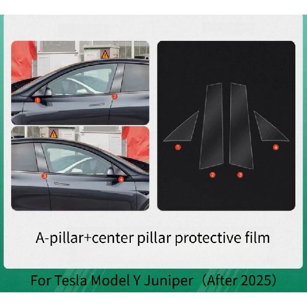 TPU Interior Protective Film for Tesla Model Y Juniper Juniper 2025 2026 Navigation Screen Anti-Scratch Sticker Car Accessories