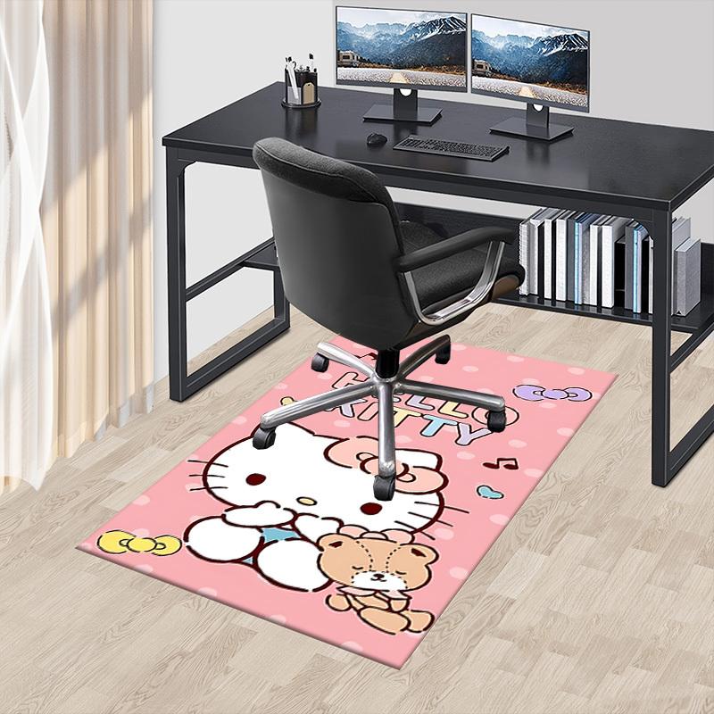 1pc Hello Kitty Carpet Office Rug Outdoor Mat Home Decor Area Carpet Festival Gift
