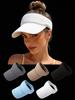 Unisex Visor Cap Sun Protection Breathable Outdoor Sports Hat