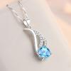 Lindon Women Copper Alloy Zircon Necklace Pendant For Women Party Gifts Fashion Gift