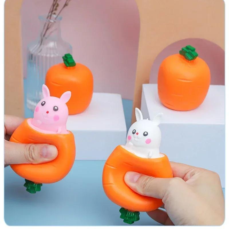 Dinosaur Rabbit Cup Squeeze Toys Cute Cartoon Stress Relief Toys Children Kids Antistress Sensory Fidget Toy Pinching Toy Gifts